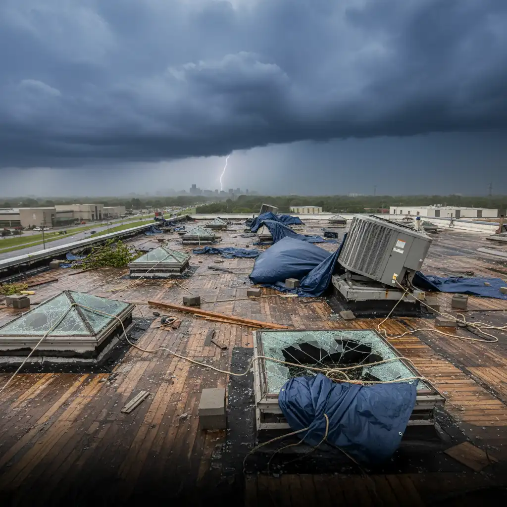 Emergency Commercial Roof Repair Services in Georgia