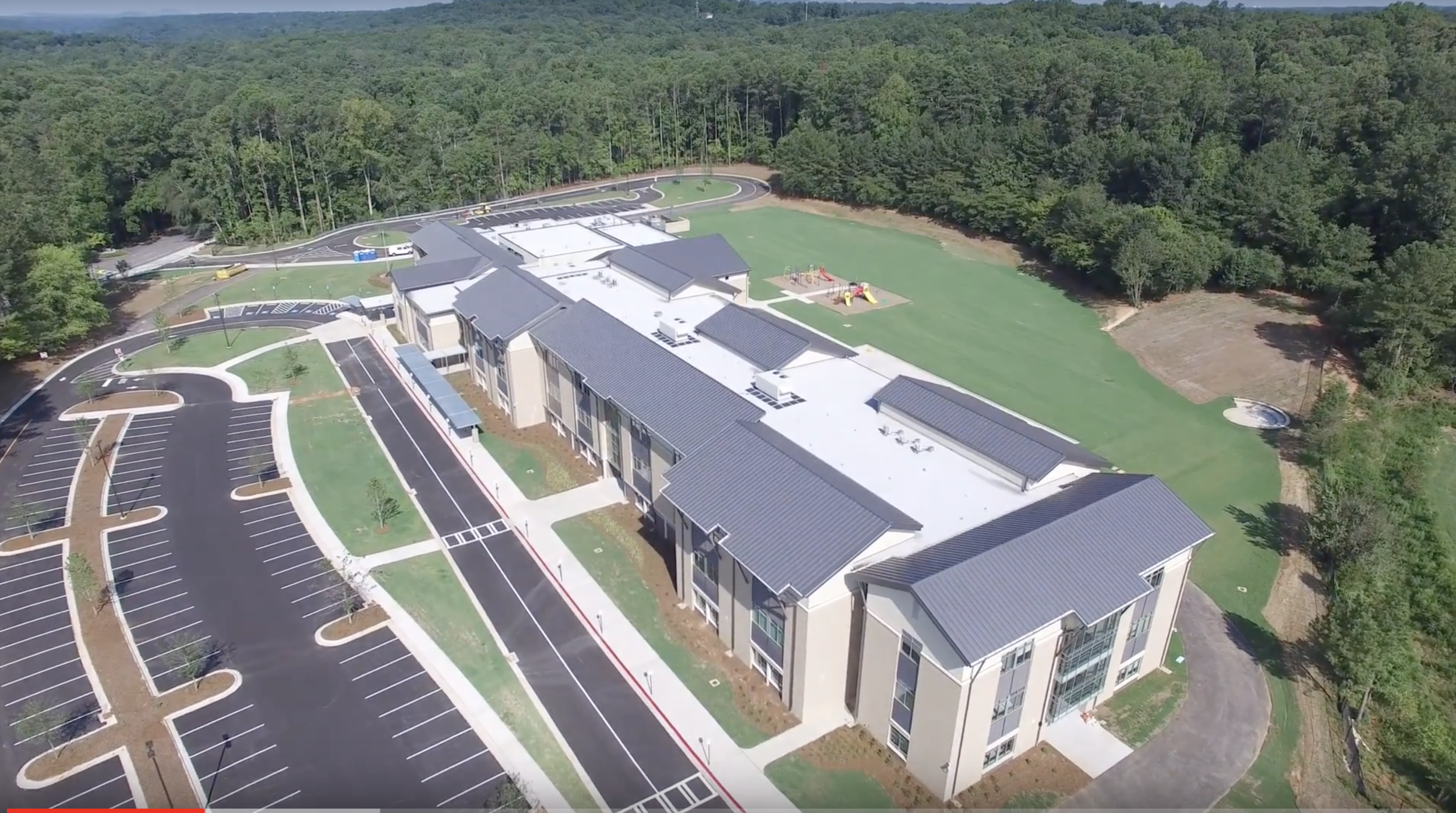 Esther Jackson Elementary roof