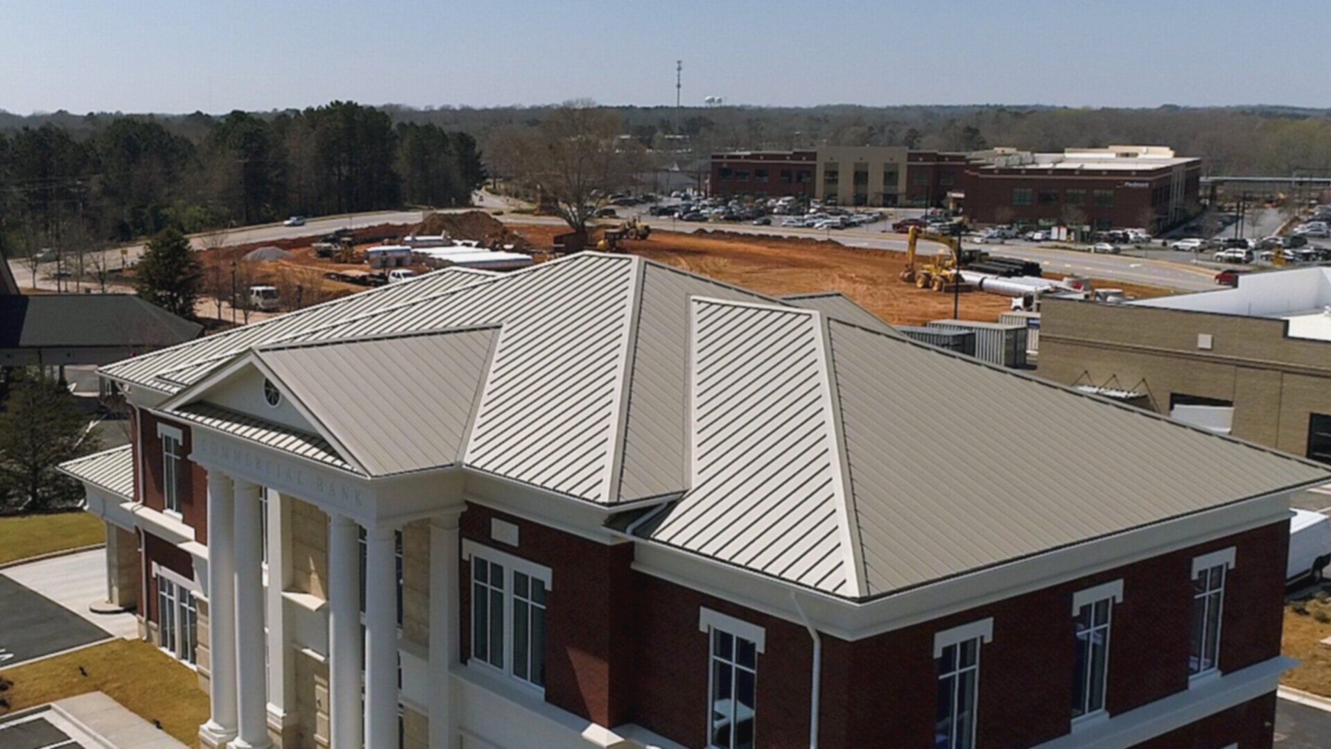 The Commercial Bank Metal Roofing