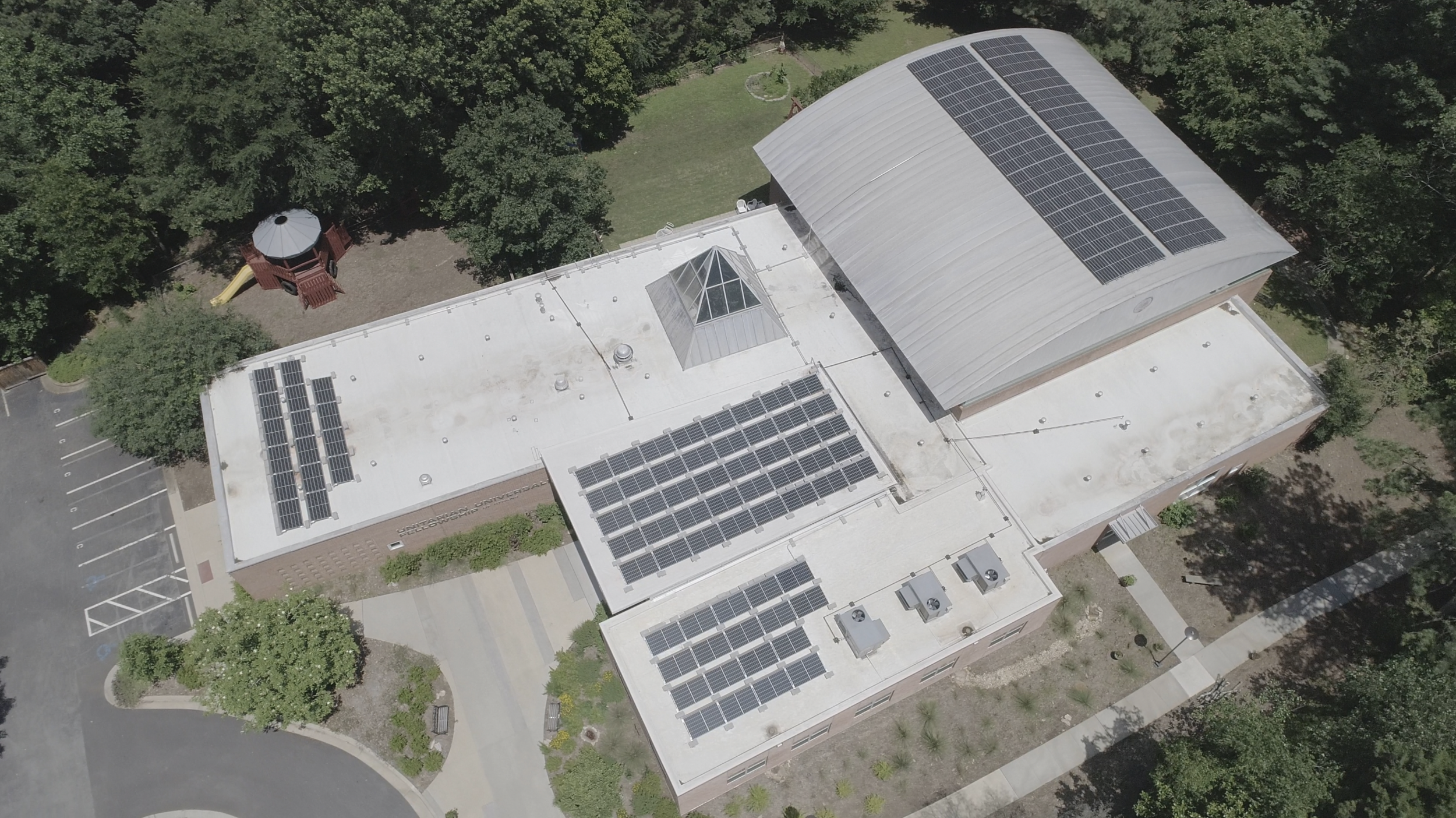 Unitarian Universalist Fellowship Roofing System